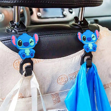Load image into Gallery viewer, 2Pcs Car Seat Headrest Hooks Storage Hanger Back Seat Organizer Holder Auto Interior Accessories Hook Kuromi Cinnamoroll HelloKitty Mickey Minnie