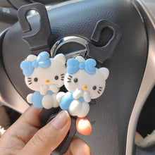 Load image into Gallery viewer, 2Pcs Car Seat Headrest Hooks Storage Hanger Back Seat Organizer Holder Auto Interior Accessories Hook Kuromi Cinnamoroll HelloKitty Mickey Minnie