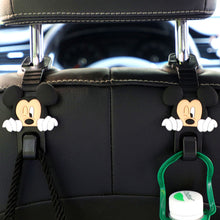 Load image into Gallery viewer, 2Pcs Car Seat Headrest Hooks Storage Hanger Back Seat Organizer Holder Auto Interior Accessories Hook Kuromi Cinnamoroll HelloKitty Mickey Minnie