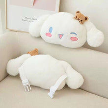 Load image into Gallery viewer, Cartoon Cinnamoroll Car Headrest Neck Safety Cushion Chair Neck Support Waist Pillow Headrest Seat Belt Cover Car Accessories Decoration
