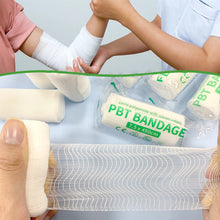 Load image into Gallery viewer, 10rolls 7.5cm x 4.5m Cotton PBT Elastic Bandage Medical Supply Conforming First Aid Gauze For Wound Dressing Emergency Care