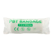 Load image into Gallery viewer, 10rolls 7.5cm x 4.5m Cotton PBT Elastic Bandage Medical Supply Conforming First Aid Gauze For Wound Dressing Emergency Care