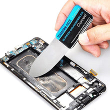 Load image into Gallery viewer, 1pc Steel Metal Mobile Phone Curved LCD Screen Spudger Opening Pry Card Tools Ultra Thin Flexible Mobile Phone Disassemble Tool