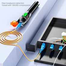 Load image into Gallery viewer, Fiber Optic Cable Tester Pen 1/10/20/30/50/100mw Visual Fault Locator SC/FC/ST 2.5mm Interface VFL 1-100Km Range