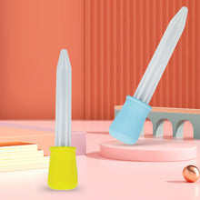 Load image into Gallery viewer, 10Pcs/Set 5ml Silicone Plastic Pipette School Lab Experiment Supplies Dropper Feeding Medicine Liquid Eye Ear Pipette Dropper