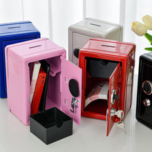 Load image into Gallery viewer, Household Insurance Box Vertical Mini Metal Safe Car Safe Key Insurance Cabinet Desktop Decoration Piggy Bank