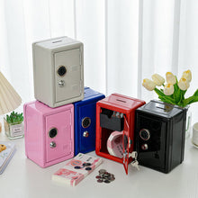 Load image into Gallery viewer, Household Insurance Box Vertical Mini Metal Safe Car Safe Key Insurance Cabinet Desktop Decoration Piggy Bank