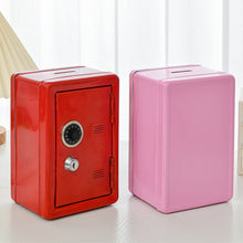 Load image into Gallery viewer, Household Insurance Box Vertical Mini Metal Safe Car Safe Key Insurance Cabinet Desktop Decoration Piggy Bank