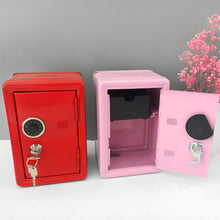 Load image into Gallery viewer, Household Insurance Box Vertical Mini Metal Safe Car Safe Key Insurance Cabinet Desktop Decoration Piggy Bank