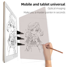 Load image into Gallery viewer, Drawing Projection Copying Drawing Board Painting Learning Tools Table Sketching Optical Drawing Board Universal Mobile Phone