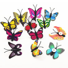Load image into Gallery viewer, 10-50Pcs Beautiful Butterfly Shape Thumbtacks Pin Push Pins Decor Tacks Pin Cork Board Diy Office Stationery Fixed Photo Wall Nail
