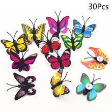 Load image into Gallery viewer, 10-50Pcs Beautiful Butterfly Shape Thumbtacks Pin Push Pins Decor Tacks Pin Cork Board Diy Office Stationery Fixed Photo Wall Nail