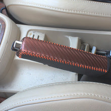 Load image into Gallery viewer, Universal Car PU Leather Gears Handbrake Cover Shift Lever Cover Collars Handbrake Cover Hand Brake Cover Anti-Skid Auto Parking Brake
