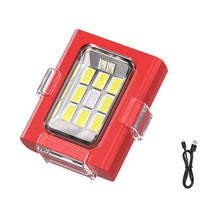 Load image into Gallery viewer, Multifunction Outdoor Sports LED Running Walking Light Pocket Lights USB Rechargable Headlight Flashlight Emergency Lamp