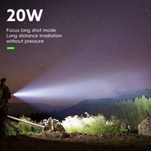 Load image into Gallery viewer, High-brightness Light Flashlight LED USB Rechargeable Mini Tactical Torch Waterproof Camping Hunting Searchlight Flashlight