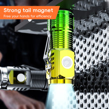 Load image into Gallery viewer, High-brightness Light Flashlight LED USB Rechargeable Mini Tactical Torch Waterproof Camping Hunting Searchlight Flashlight