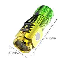 Load image into Gallery viewer, High-brightness Light Flashlight LED USB Rechargeable Mini Tactical Torch Waterproof Camping Hunting Searchlight Flashlight