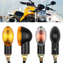 Load image into Gallery viewer, 2Pcs Universal Motorcycle Turn Signal Lights Indicator Light Blinker Incandescent Lamp For Honda Suzuki Kawasaki Yamaha