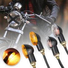 Load image into Gallery viewer, 2Pcs Universal Motorcycle Turn Signal Lights Indicator Light Blinker Incandescent Lamp For Honda Suzuki Kawasaki Yamaha