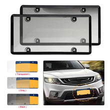 Load image into Gallery viewer, Universal 6Inchx12inch Car American License Plate Frame with Screws Number Plate Car Plate Frame for Auto Truck Vehicles