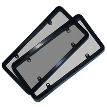 Load image into Gallery viewer, Universal 6Inchx12inch Car American License Plate Frame with Screws Number Plate Car Plate Frame for Auto Truck Vehicles