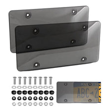 Load image into Gallery viewer, Universal 6Inchx12inch Car American License Plate Frame with Screws Number Plate Car Plate Frame for Auto Truck Vehicles