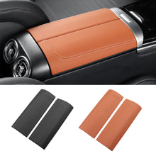 Load image into Gallery viewer, 2Pcs/Set Car Center Armrest Stowing Tidying Armrest Box Panel Cover Leather Interior Accessories For Mercedes Benz 2022 C Class C260L GLC GLC300L 2023