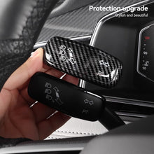 Load image into Gallery viewer, 2Pcs Car Steering Wheel Headlight Switch Control Cover Wiper Switch Trim Accessories for VW Polo Golf 7 Golf 8 Jetta Tiguan