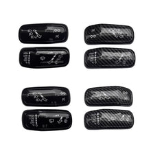 Load image into Gallery viewer, 2Pcs Car Steering Wheel Headlight Switch Control Cover Wiper Switch Trim Accessories for VW Polo Golf 7 Golf 8 Jetta Tiguan