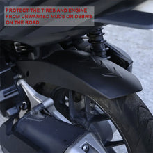 Load image into Gallery viewer, Carbon Fiber Motorcycle Rear Conversion Fenders Mud Guard Tire Hugger For Honda Click 125/150 for Game Changer V1 V2