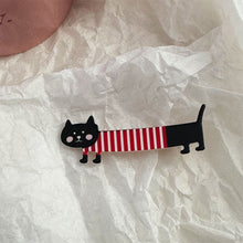 Load image into Gallery viewer, Cute Long Cat Duckbill Hair Clip Sweet Girl Funny Bangs Make-up Tools Hairpin Cartoon Animal Headwear Korean Style Hair Accessories Gifts