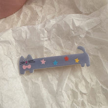 Load image into Gallery viewer, Cute Long Cat Duckbill Hair Clip Sweet Girl Funny Bangs Make-up Tools Hairpin Cartoon Animal Headwear Korean Style Hair Accessories Gifts