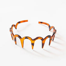 Load image into Gallery viewer, New Headband Hair Comb Zigzag Band Woman Man Anti-Slip Sharks Tooth Hair Hoop Make Up Styling Crown Headwear Gift Rescue Broken Hair Artifact