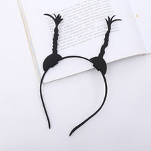 Load image into Gallery viewer, Funny Wig Braid Headband Interesting Practical Joke Hair Hoop Cute Cartoon Headwear For Girls Women Make-up Hair Accessories Cosplay Party Gifts