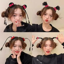 Load image into Gallery viewer, Funny Wig Braid Headband Interesting Practical Joke Hair Hoop Cute Cartoon Headwear For Girls Women Make-up Hair Accessories Cosplay Party Gifts