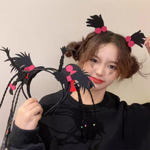 Load image into Gallery viewer, Funny Wig Braid Headband Interesting Practical Joke Hair Hoop Cute Cartoon Headwear For Girls Women Make-up Hair Accessories Cosplay Party Gifts