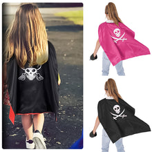 Load image into Gallery viewer, Kids Christmas Cosplay Costumes 1 Cape + 1 Mask Pirate Halloween Comic Cosplay Birthday Dress Up Costume Prop Party Performance Decoration
