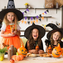 Load image into Gallery viewer, Halloween Magician Hat Pentagram Hat Stage Dress Up Costume Props Wizard Hat Kids Happy Halloween Party Favors Hats