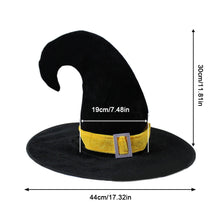 Load image into Gallery viewer, Halloween Magician Hat Pentagram Hat Stage Dress Up Costume Props Wizard Hat Kids Happy Halloween Party Favors Hats