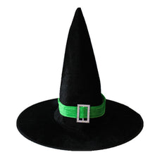 Load image into Gallery viewer, Halloween Magician Hat Pentagram Hat Stage Dress Up Costume Props Wizard Hat Kids Happy Halloween Party Favors Hats