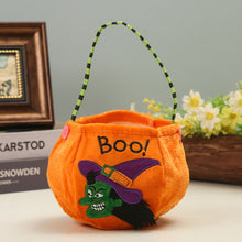 Load image into Gallery viewer, Halloween Pumpkin Candy Bag Gift Storage Bag Trick Or Treat Pumpkin Ghost Bags Skeleton Bat Halloween Supplies