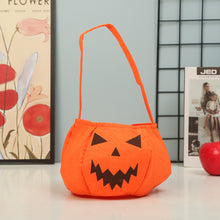Load image into Gallery viewer, Halloween Pumpkin Candy Bag Gift Storage Bag Trick Or Treat Pumpkin Ghost Bags Skeleton Bat Halloween Supplies