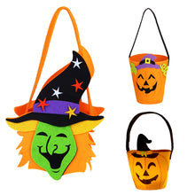 Load image into Gallery viewer, Halloween Pumpkin Candy Bag Gift Storage Bag Trick Or Treat Pumpkin Ghost Bags Skeleton Bat Halloween Supplies