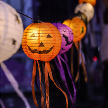 Load image into Gallery viewer, Halloween Paper Lantern Hanging Creative Spooky Funny Halloween Hanging Props Garden Party Decor Supplies