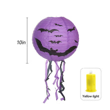 Load image into Gallery viewer, Halloween Paper Lantern Hanging Creative Spooky Funny Halloween Hanging Props Garden Party Decor Supplies