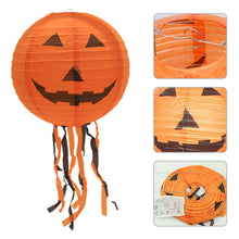 Load image into Gallery viewer, Halloween Paper Lantern Hanging Creative Spooky Funny Halloween Hanging Props Garden Party Decor Supplies