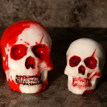 Load image into Gallery viewer, Halloween Skull Resin Molds 3D Pumpkin Epoxy Mold Silicone Mould Ghost Mold for Skull Candlestick Mold DIY Craft Making Decoration