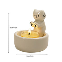 Load image into Gallery viewer, Ceramics Ghost Candle Holder Halloween Candle Holder Wedding Table Decor Candlestick Holder Aroma Holder for Home Party Decor