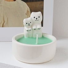 Load image into Gallery viewer, Ceramics Ghost Candle Holder Halloween Candle Holder Wedding Table Decor Candlestick Holder Aroma Holder for Home Party Decor