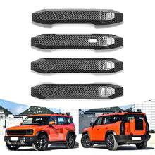 Load image into Gallery viewer, 4Pcs Car Door Handle Trim External Protective Stickers Carbon Fiber Accessories For Chery Jetour Traveller T2 2023 2024